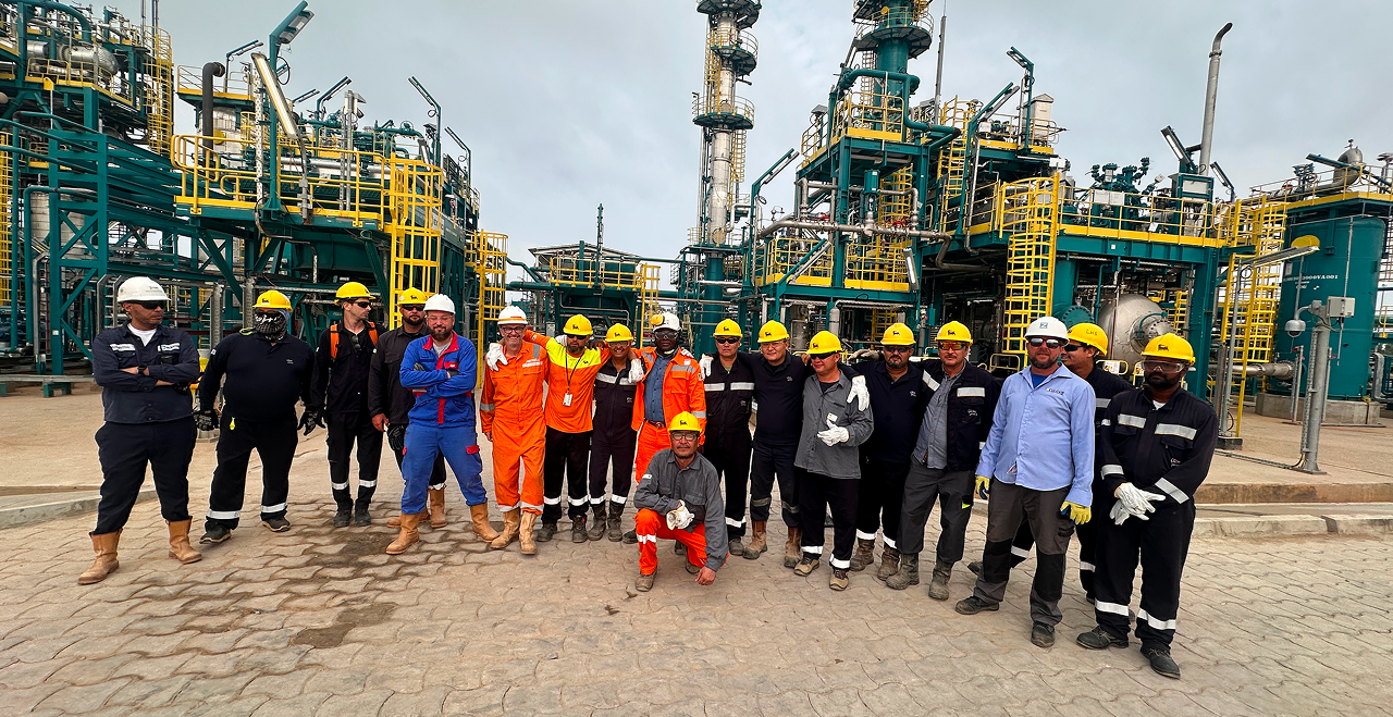 LNG Project - Onshore Pre-Treatment Plant (OPT) - Congo