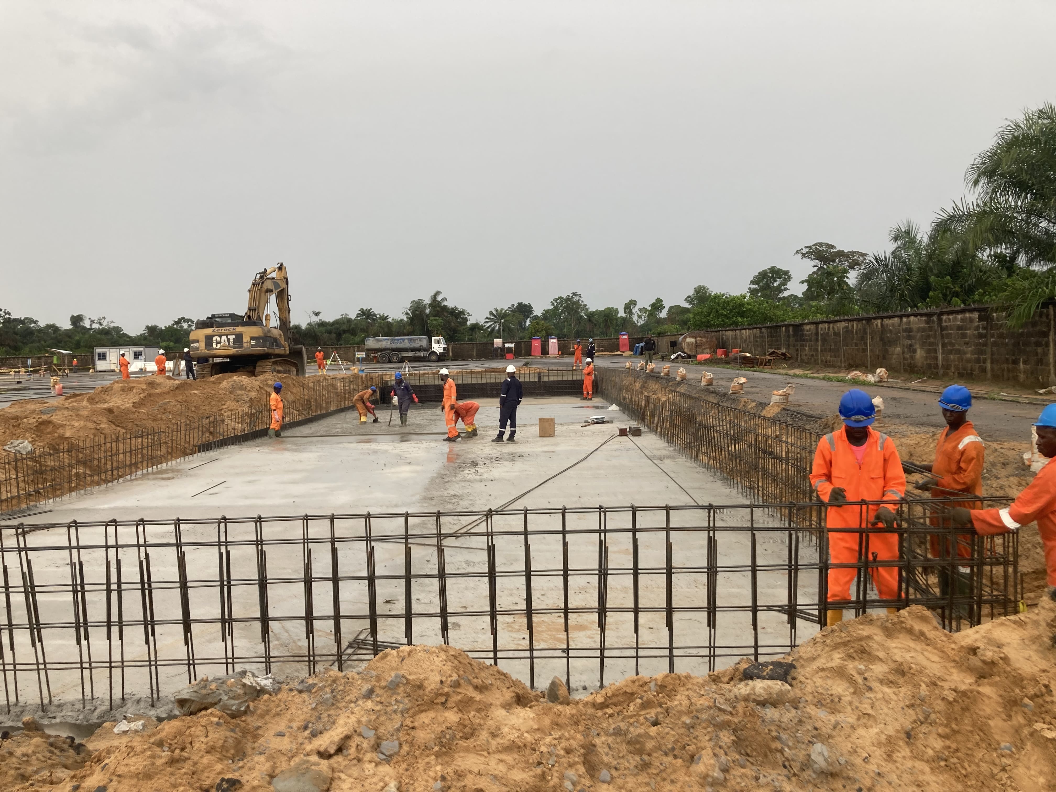 Civil Preparatory Works of SPDC Zarama 15 and Nag Drilling Locations and Campsites, Nigeria Image