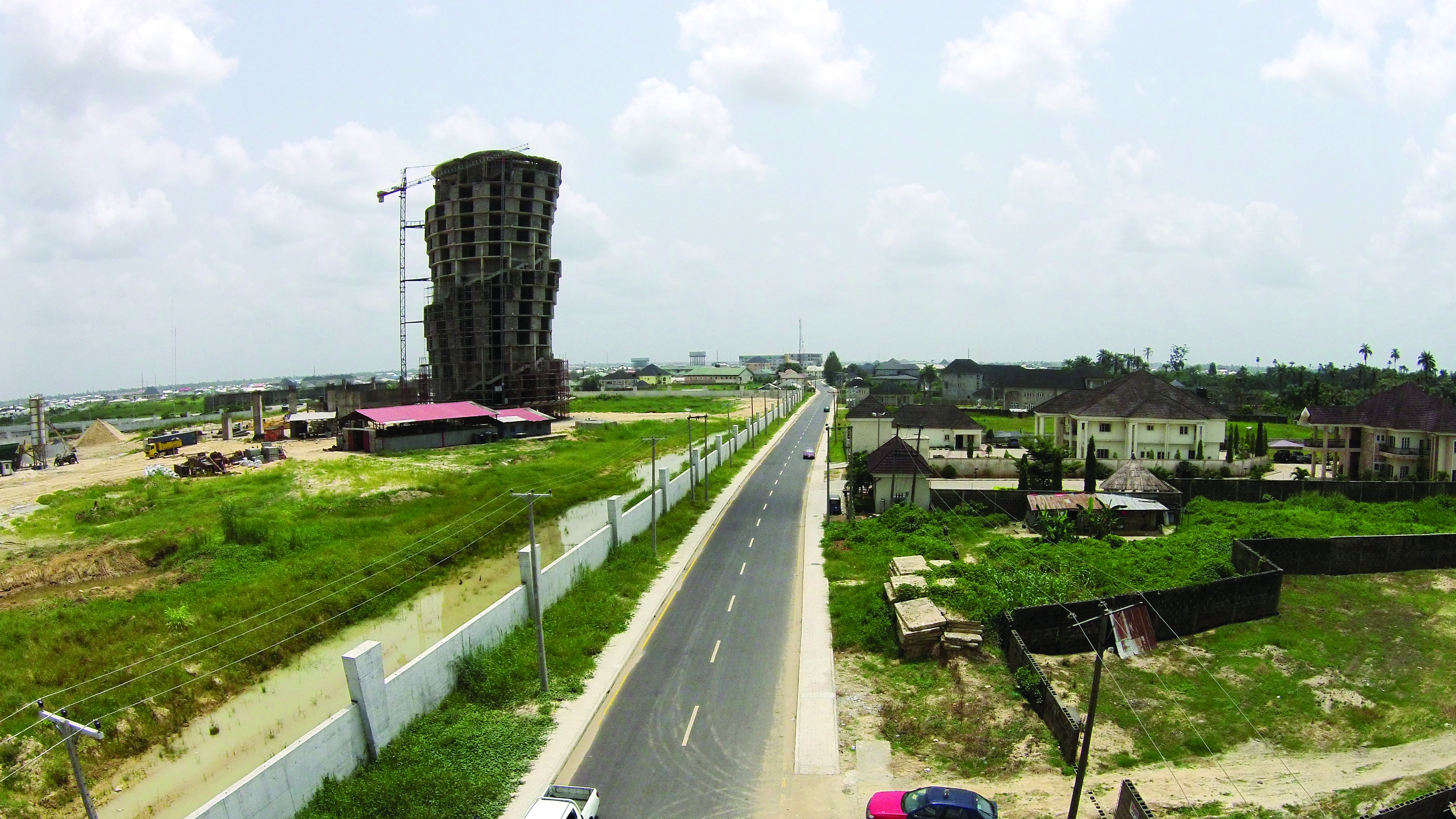 Construction of Palm Avenue Road, Bayelsa State, Nigeria Image