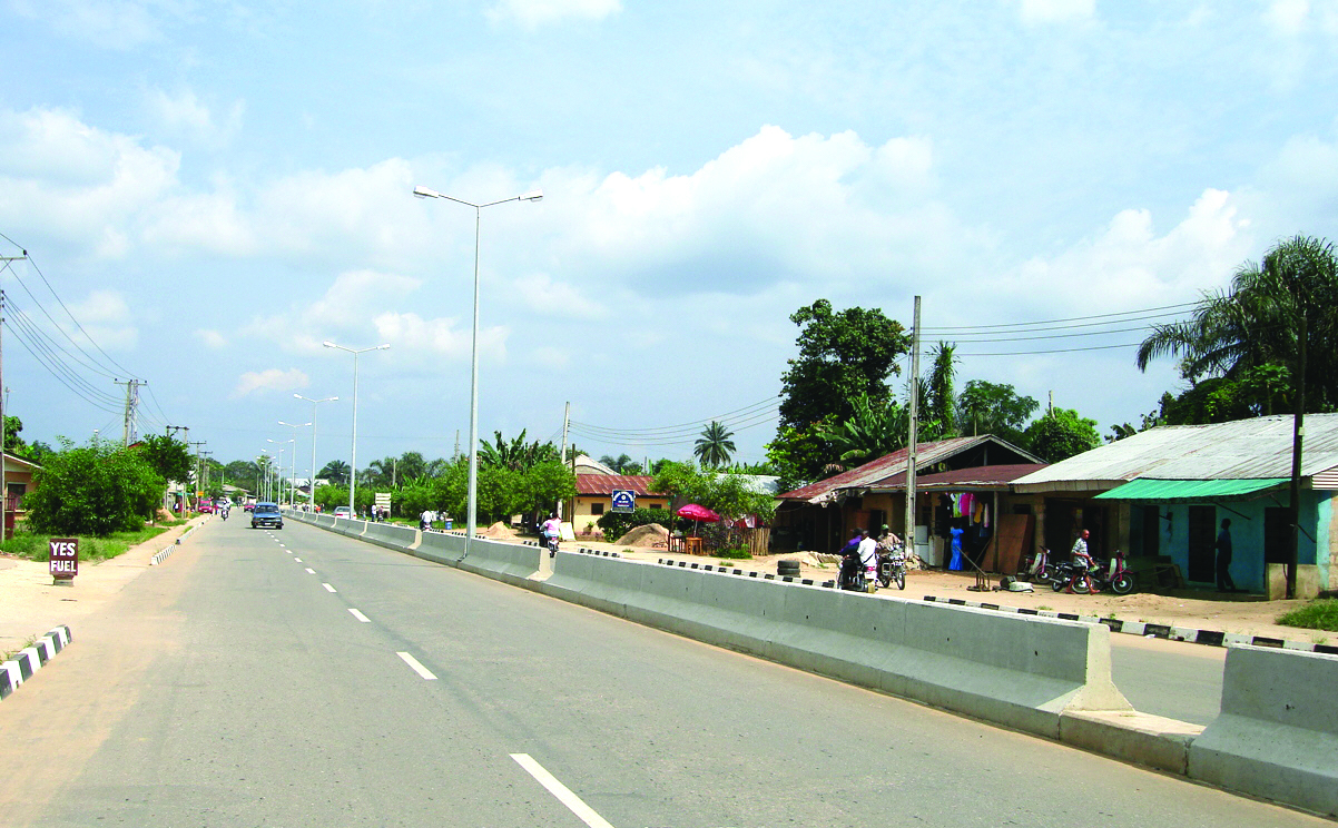 Construction of Nwaniba Road, Uyo, Akwa Ibom State, Nigeria Image