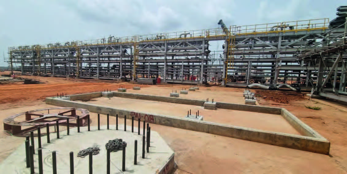 Civil Works for the Construction of Equipment Foundations at ANOH Gas Plant, Nigeria Image